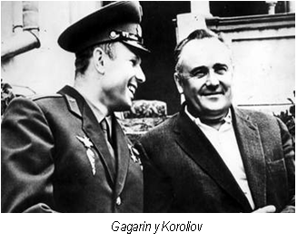 Gagarin y Koroliov